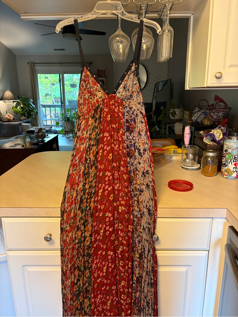 NWT ZARA “ZW COLLECTION FLORAL PRINT MAXI DRESS” - Picture 4 of 8